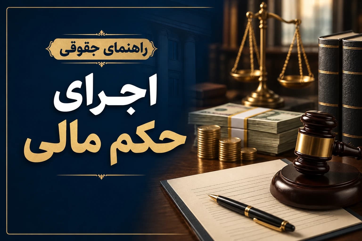 مراحل اجرای حکم مالی و وصول محکوم‌به از اجرای احکام