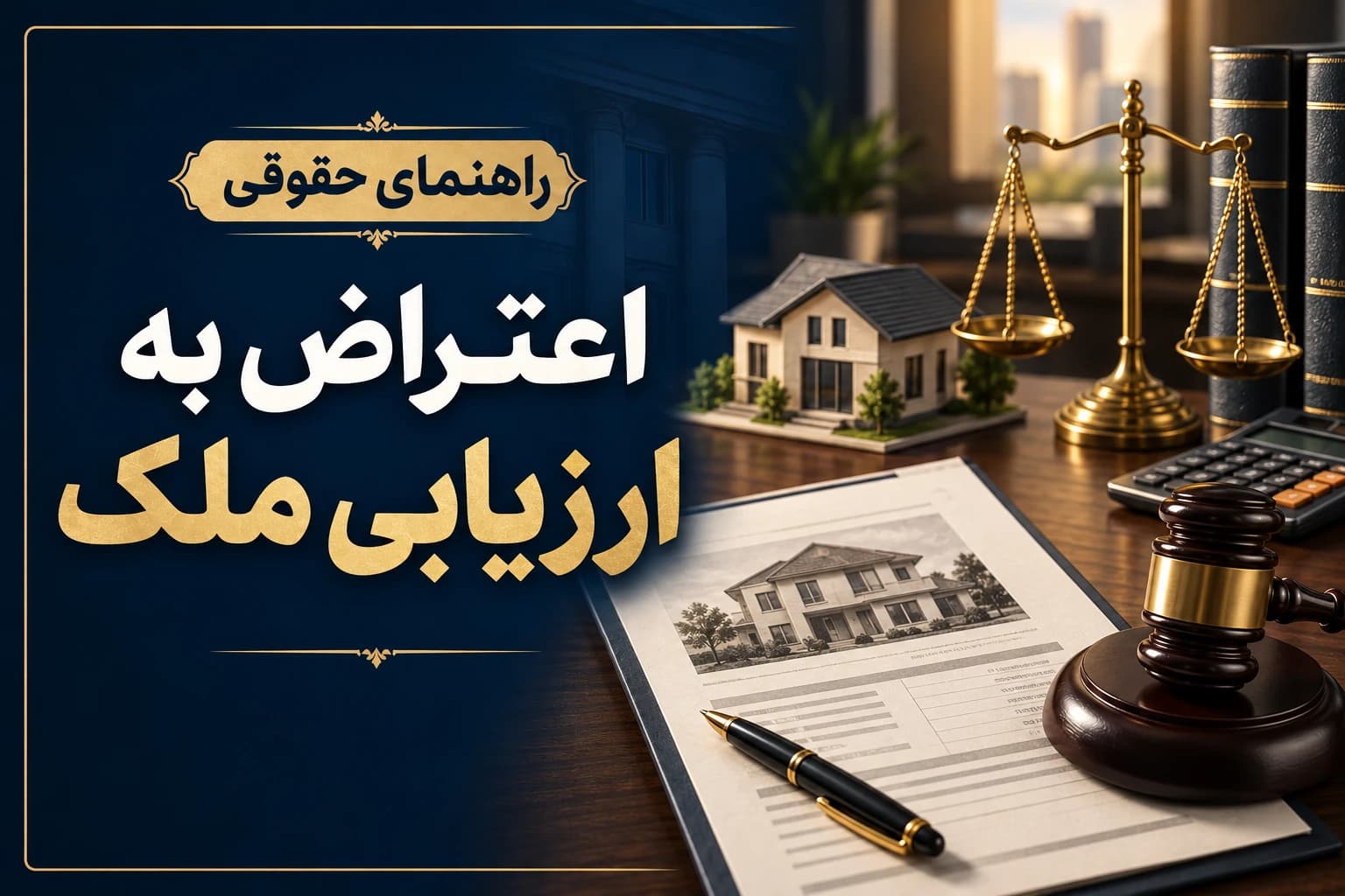 اعتراض فنی به ارزیابی ملک برای مزایده