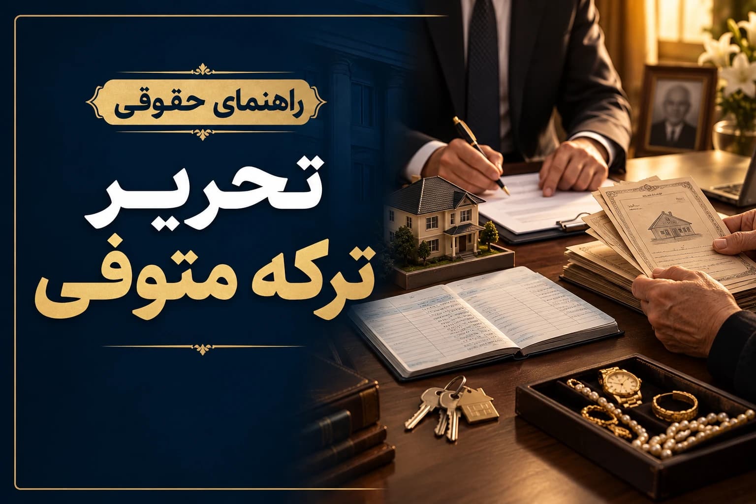 تحریر ترکه و صورت‌برداری دارایی‌ها و بدهی‌های متوفی
