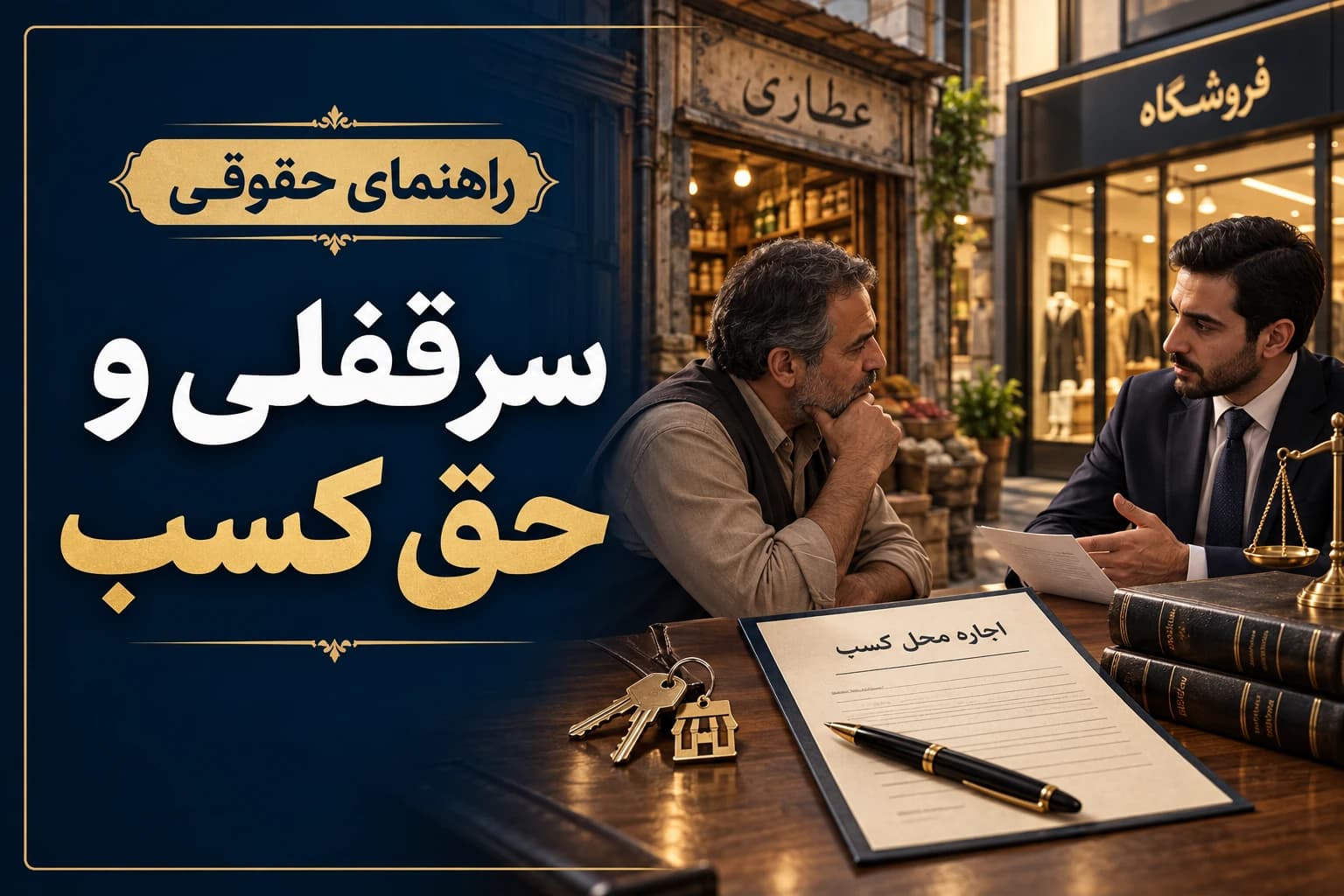 سرقفلی و حق کسب و پیشه در اجاره ملک تجاری